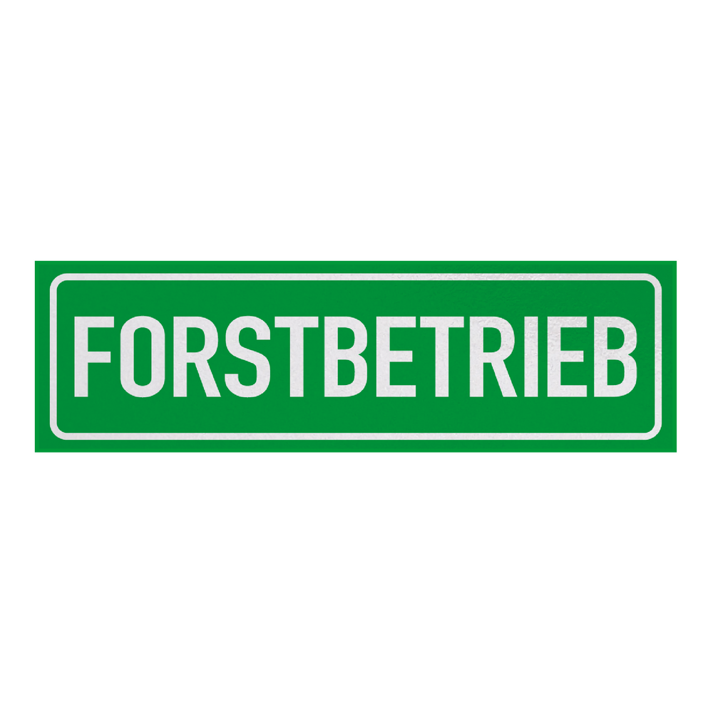Magnetschild "Forstbetrieb"