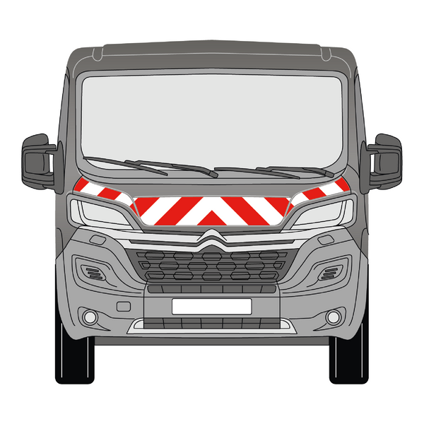 Warnmarkierungssatz - Citroen Jumpy Pritsche 2014-2024