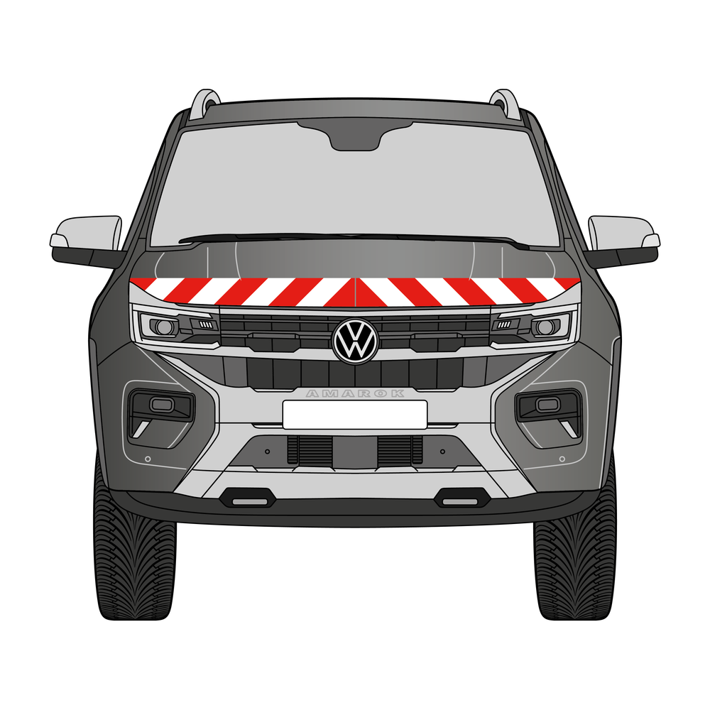 Warnmarkierungssatz - VW Amarok ab 2023