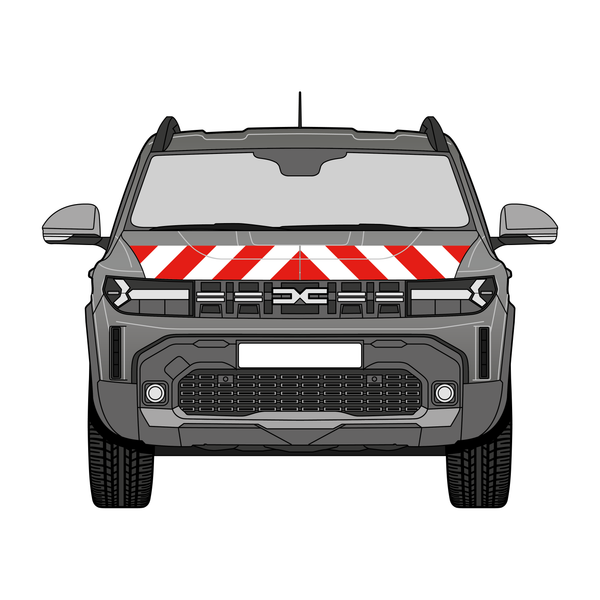 Warnmarkierungssatz - Dacia Duster III ab 2024
